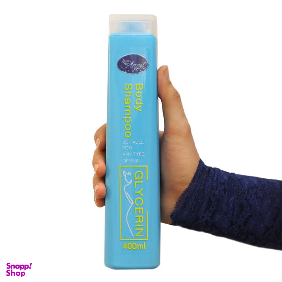 شامپو بدن انجل کرفت (Angel craft) مدل GLYCERIN حجم 400 میلی‌لیتر مجموعه 6 عددی