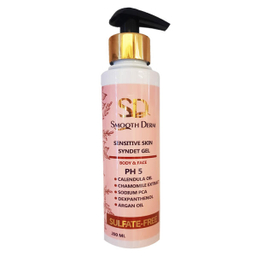ژل شستشو صورت اسموت درم (Smooth derm) مدل لوتوس حجم 200 میلی‌لیتر
