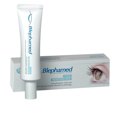 ژل شستشو پلک و مژه بلفامد (Blephamed) مدل Eyelid حجم 30 میلی‌لیتر