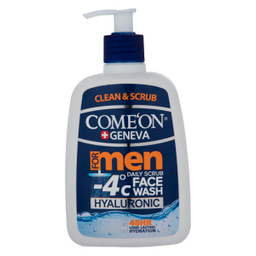 ژل شستشو صورت مردانه کامان مدل Clean and Scrub حجم 500 میلی لیتر