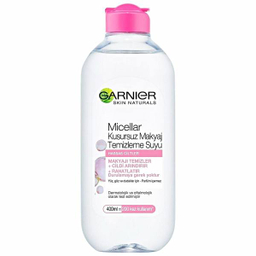 محلول پاک‌ کننده آرایش صورت گارنیه (Garnier) مدل Skin Naturals حجم 400 میلی‌لیتر