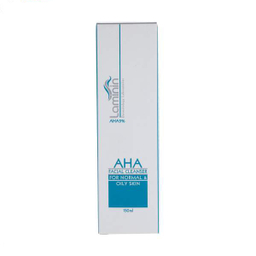 ژل شستشو و پاک‌ کننده صورت لامینین (Laminin) مناسب پوست معمولی و چرب مدل Aha حجم 150 میلی‌لیتر