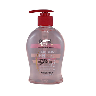 ژل شستشو صورت موزیلا (Mozila) مدل Dry Skin حجم 300 میلی‌لیتر
