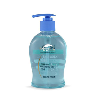 ژل شستشو صورت موزیلا (Mozila) مدل Oily Skin حجم 300 میلی‌لیتر