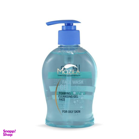 ژل شستشو صورت موزیلا (Mozila) مدل Oily Skin حجم 300 میلی‌لیتر