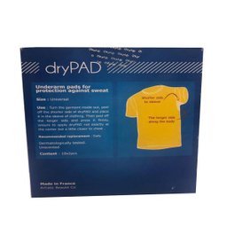 پد عرق گیر درای پد (Drypad) مدل 101 بسته 20 عددی