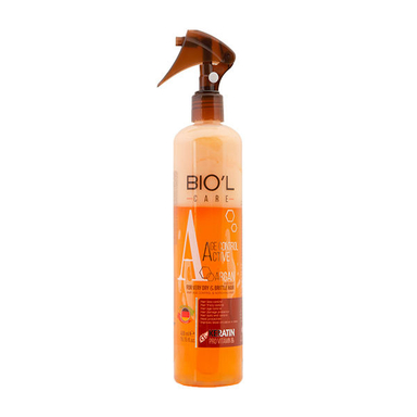 اسپری مو دو فاز بیول (Biol) مدل Argan Age Contol Active حجم 450 میلی‌ لیتر