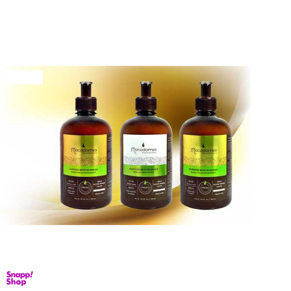 ماسک مو ماکادامیا (Makadamia) مدل Natural Oil حجم 400 میلی‌لیتر