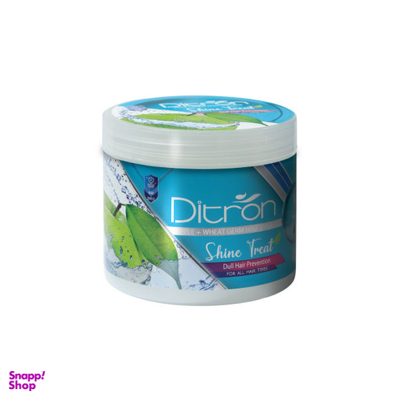 ماسک مو دیترون (Ditron) مدل APPLE+WHEAT GERM حجم 400 میلی‌لیتر