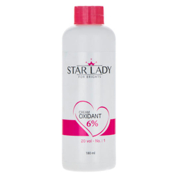 کرم اکسیدان استار لیدی (Star Lady) شماره 1 شش درصدی حجم 180 میلی‌ لیتر