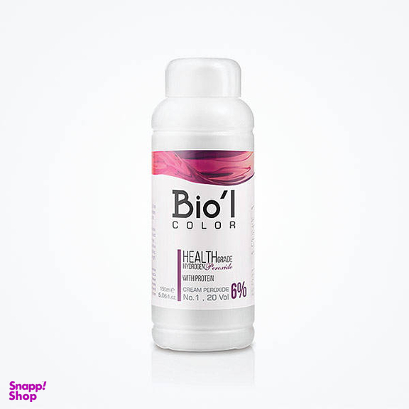 کرم اکسیدان بیول (Biol) مدل Health Grade شش درصد شماره 1 حجم 150 میلی‌ لیتر