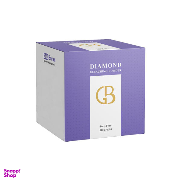 پودر دکلره گلباران (Golbaran) مدل Diamond وزن 500 گرم