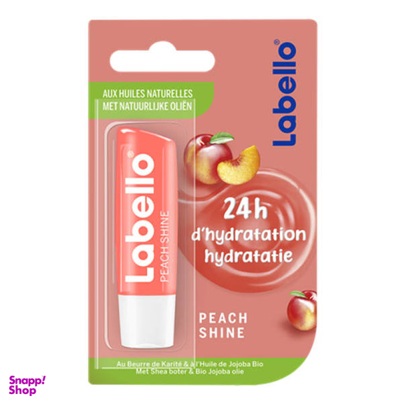 بالم لب لابلو (Labello) مدل PEACH Shine