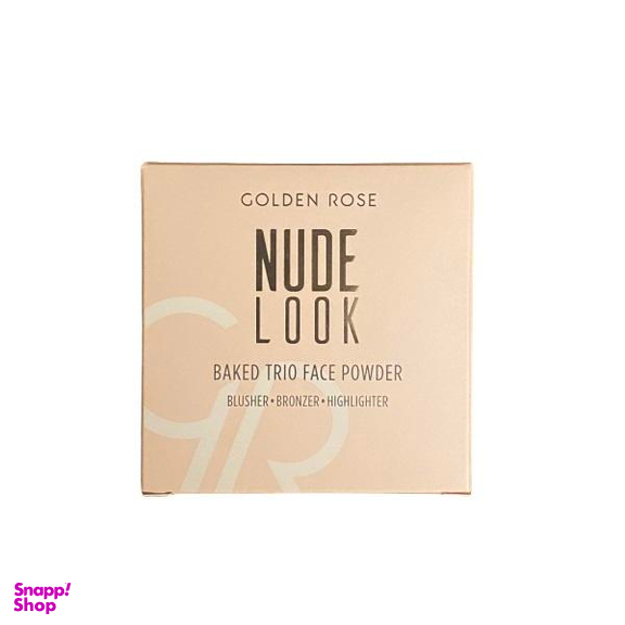 پالت آرایش و هایلایتر صورت گلدن رز (Golden Rose) مدل NUDE Look
