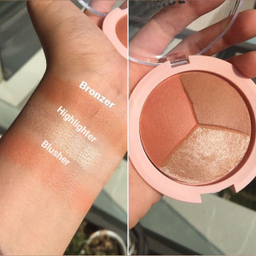 پالت آرایش و هایلایتر صورت گلدن رز (Golden Rose) مدل NUDE Look