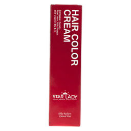 رنگ مو استار لیدی (Star Lady) شماره 4.1 رنگ قهوه‌ای خاکستری حجم 120 میلی‌ لیتر