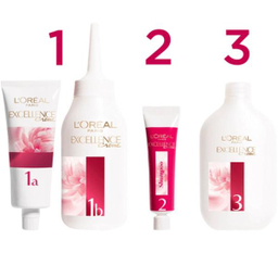کیت رنگ مو لورآل (Loreal) مدل Excellence شماره 7.1 حجم 50 میلی‌ لیتر رنگ بلوند دودی