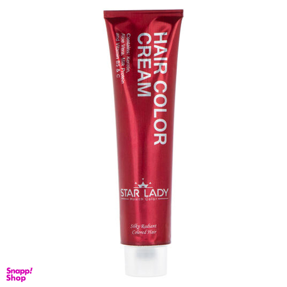 رنگ مو استار لیدی شماره 8.3 رنگ بلوند زیتونی روشن حجم 120 میلیلیتر