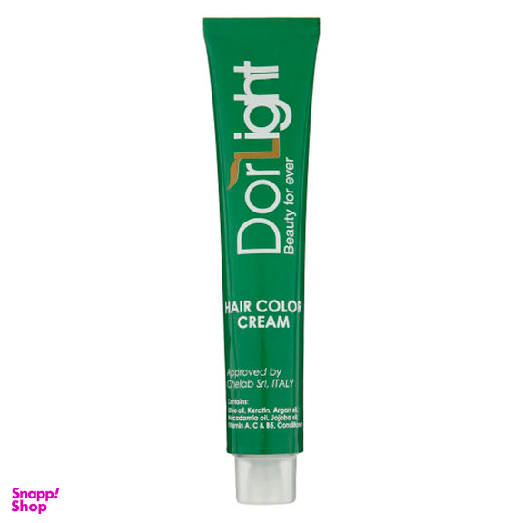 رنگ مو دورلایت (Dor Light) شماره 7.65 رنگ بلوند شکلاتی حجم 100 میلی‌لیتر