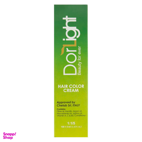 رنگ مو دورلایت (Dor Light) شماره 000 روشن کننده حجم 100 میلی‌لیتر