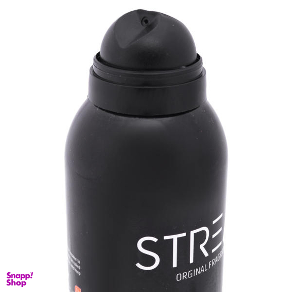 اسپری خوشبو کننده بدن مردانه استریکس (Streax) مدل Black afgan کد BF01 حجم 200 میلی‌‌لیتر
