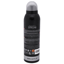 اسپری خوشبو کننده بدن مردانه استریکس (Streax) مدل Black afgan کد BF01 حجم 200 میلی‌‌لیتر