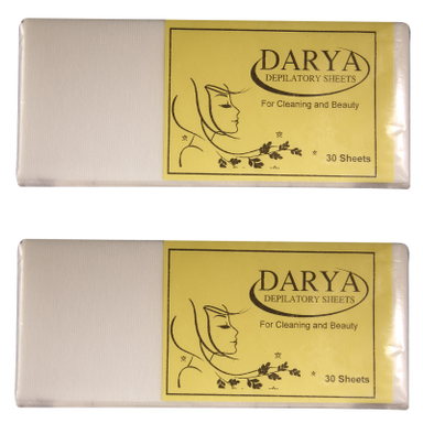 پد اپیلاسیون دریا (Darya) کد 01 بسته 30 عددی مجموعه 2 عددی