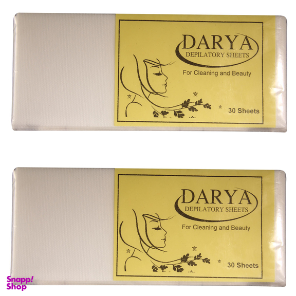 پد اپیلاسیون دریا (Darya) کد 01 بسته 30 عددی مجموعه 2 عددی