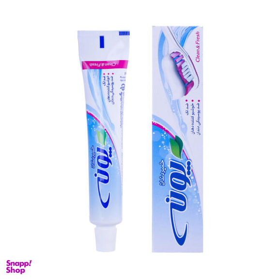 خمیر دندان پونه (Pooneh) مدل Clean And Fresh حجم 53 میلی لیتر بسته 3 عددی