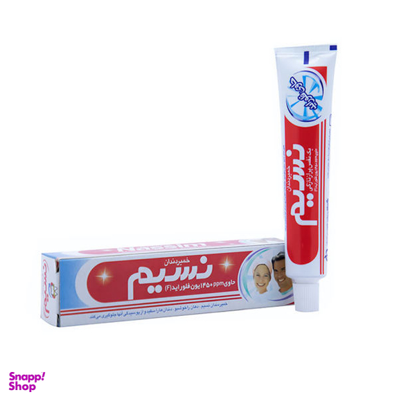 خمیر دندان نسیم (Nassim) مدل Feluoride Protection وزن 80 گرم مجموعه 3 عددی