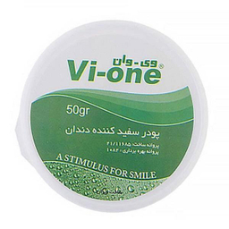 پودر سفید کننده دندان وی وان (Vi-One) مدل Mint وزن 50 گرم مجموعه 4 عددی