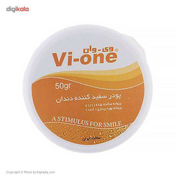 پودر سفید کننده دندان وی وان (Vi-One) مدل Orange وزن 50 گرم مجموعه 4 عددی