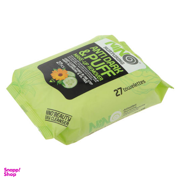 دستمال مرطوب نینو (Nino) مدل Cucumber بسته 27 عددی