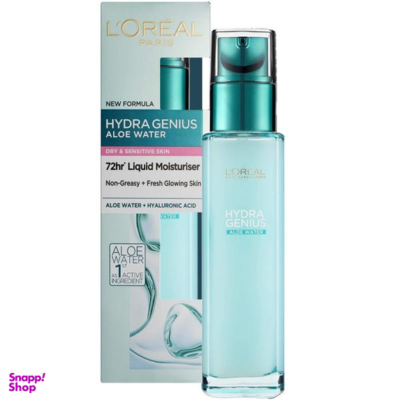 ژل آبرسان لورآل (Loreal) مدل آلویه ورا حجم 70 میلیلیتر
