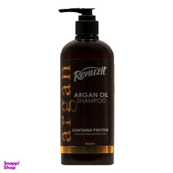 شامپو تقویت کننده مو رینوزیت (Renuzit) مدل Argan Oil حجم 400 میلی لیتر