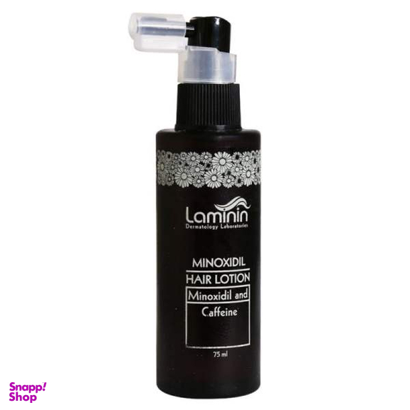 شامپو تقویت کننده مو لامینین (Laminin) مدل Coffeine حجم 200 میلی‌لیتر+محلول مو مدل ماینوکسیدیل و کافیین