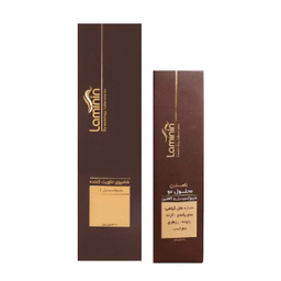 شامپو تقویت کننده مو لامینین (Laminin) مدل Coffeine حجم 200 میلی‌لیتر+محلول مو مدل ماینوکسیدیل و کافیین