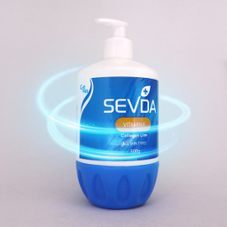 کرم آبرسان سودا (Sevda) مدل VITAMIN C و VITAMIN E حجم 500 میلی‌لیتر
