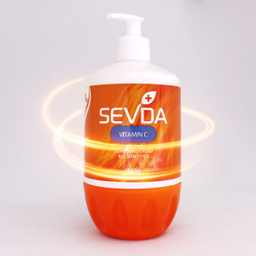 کرم آبرسان سودا (Sevda) مدل VITAMIN C وزن 500 گرم
