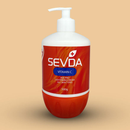کرم آبرسان سودا (Sevda) مدل VITAMIN C وزن 500 گرم