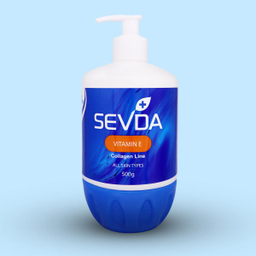کرم آبرسان سودا (Sevda) مدل VITAMIN E وزن 500 گرم