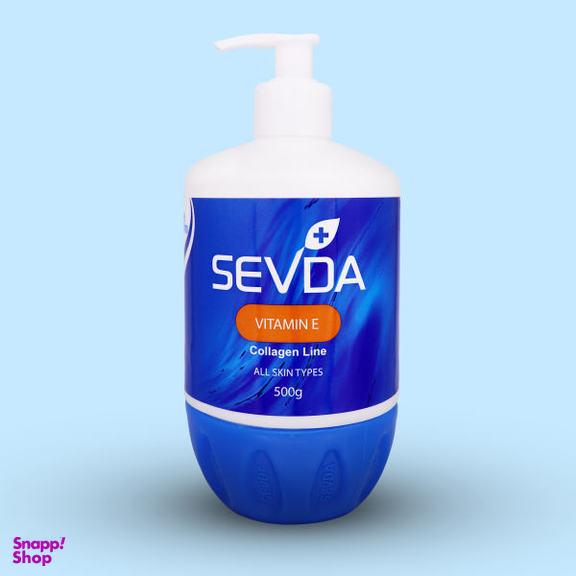 کرم آبرسان سودا (Sevda) مدل VITAMIN E وزن 500 گرم