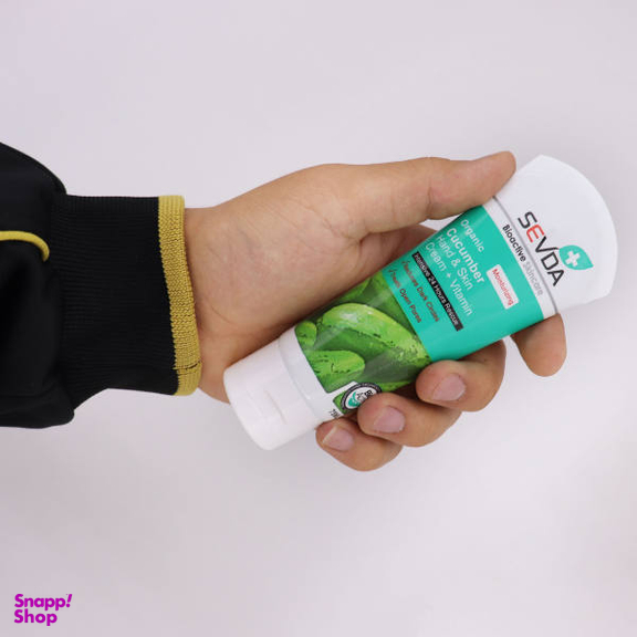 کرم مرطوب کننده سودا (Sevda) مدل خیار و آلویه ورا حجم 75 میلی‌لیتر