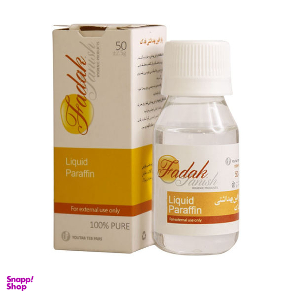 روغن پارافین فدک تانیش (Fadak Tanish) مدل p4 حجم 50 میلی‌‌لیتر مجموعه 4 عددی