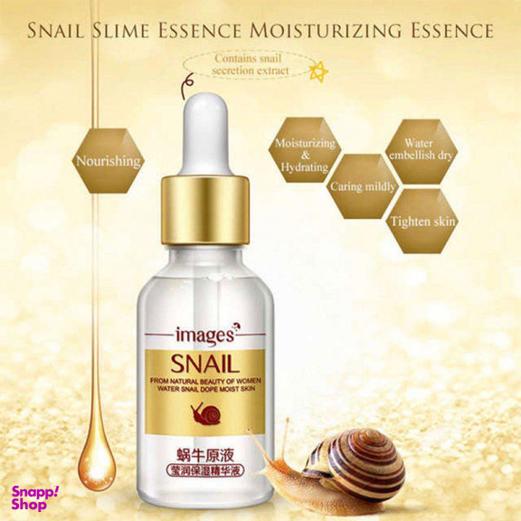 سرم پوست ایمجز (Images) مدل Snail حجم 15 میلی‌‌لیتر