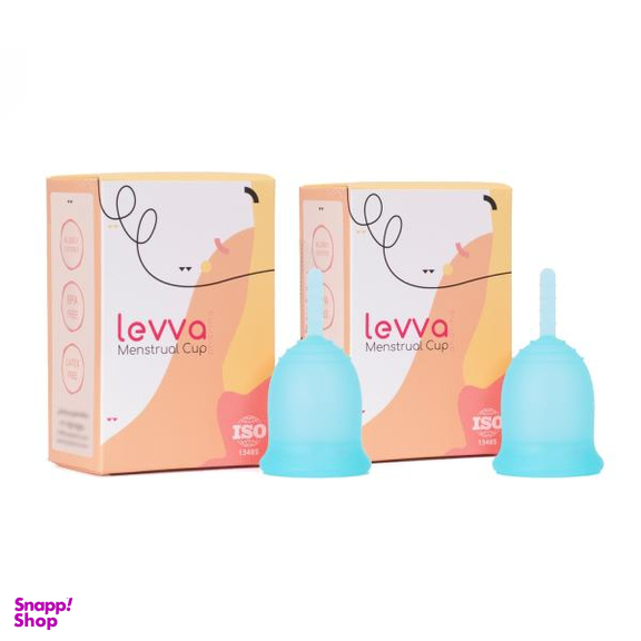 کاپ قاعدگی لیوا فارما (Levva pharma) مدل Plus سایز کوچک مجموعه 2 عددی