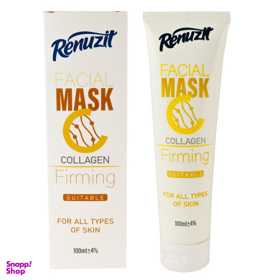ماسک صورت رینوزیت (Renuzit) مدل COLLAGEN حجم 100 میلی‌لیتر