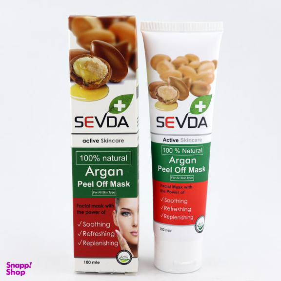 ماسک صورت سودا (Sevda) حاوی عصاره آرگان حجم 100 میلی‌لیتر