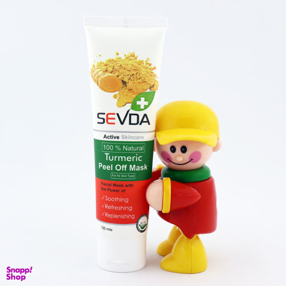 ماسک صورت سودا (Sevda) حاوی عصاره زرد چوبه حجم 100 میلیلیتر