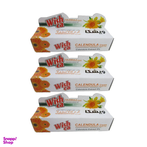 کرم التیام بخش ویشکا (Wishca) مدل KA حجم 15 میلی‌لیتر بسته 3 عددی